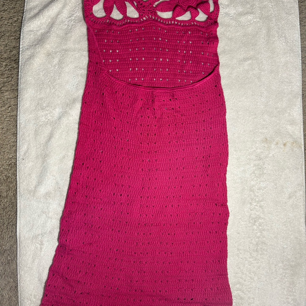 Pink Swim Coverup